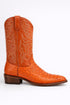 Mens King Exotic Caiman Hornback Cowboy Boots Cognac (4980203)