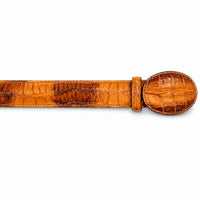 Men's Wild West Caiman Skin Cowboy Belt 2C110276