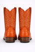 Mens King Exotic Caiman Hornback Cowboy Boots Cognac (4980203)