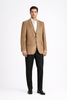 Mens Extra Long Camel Blazer - Mens Extra Long Sport Coat