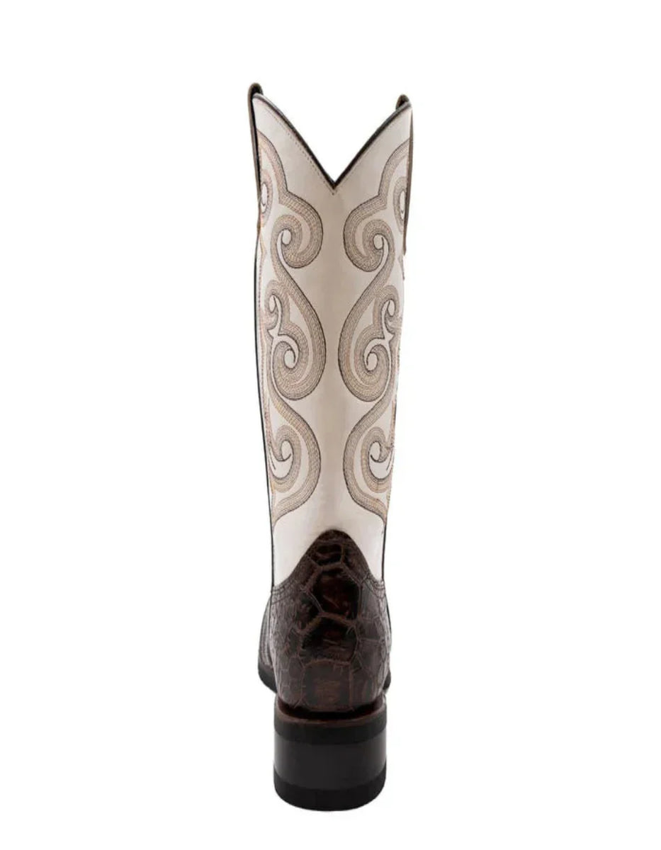 Hawaiian Blue Sea Turtle Pattern Print Men Women Leather Boots main image 1