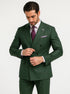 Modern Green Business Suit – Double-Breasted Formal Ensemble