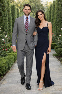 Modern Fit Tiglio Wool Double-Breasted Suit – Premium Tailored Formal Suit