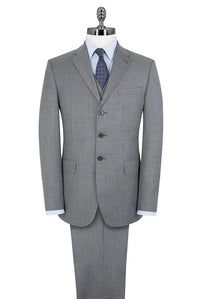 Mens Grey Western Three Button Blazer – Classic Cowboy Style Formal Jacket Business Casual Sport Coat