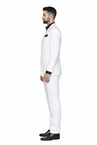 Mens John Travolta Saturday Night Fever Disco Suit in White