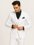 Mens John Travolta Saturday Night Fever Disco Suit Jacket in White