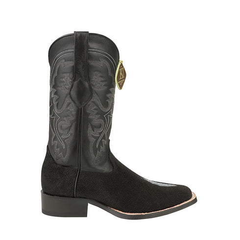 mens-king-exotic-boots-square-toe-stingray-single-stone-black