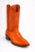 Mens King Exotic Caiman Hornback Cowboy Boots Cognac (4980203)
