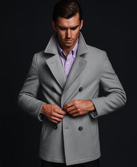 mens-light-grey-six-button-double-breasted-cheap-priced-mens-wool-peacoat-jacket