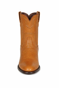 Men's Los Altos Original Leather Boots Roper Toe - Black 692105