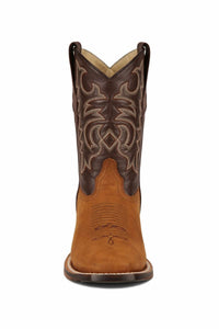 Men's Los Altos Wide Square Toe Crazy Leather Boots