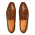 Mens Mezlan Borgese Alligator Dress Shoe Loafer in Cognac