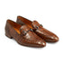 Mens Mezlan Borgese Alligator Dress Shoe Loafer in Cognac