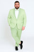 Men’s Mint Green Tuxedo Suit – Slim Fit Shawl Lapel with Matching Bow Tie in Sage Green Color - Light Green