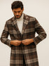Men’s Multicolor Plaid Overcoat & Peacoat – Stylish Plaid Topcoats for Men