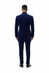 Velvet Long Coat - Velvet Car coat - Navy Coat $199