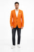 Mens Orange Dinner Jacket - Mens Evening jackets - Tuxedo Dinner Jacket