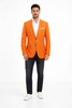 Mens Orange Dinner Jacket - Mens Evening jackets - Tuxedo Dinner Jacket