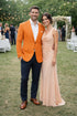 Mens Orange Dinner Jacket - Mens Evening jackets - Tuxedo Dinner Jacket