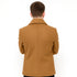 Mens Peacoat Wool Fabric Double breasted Style Coat in 10 Colors