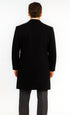 Mens Peaky Blinders Michael Gray Vested Suit & Black Overcoat Costume