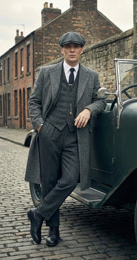 Mens Peaky Blinders Costume Thomas Shelby Costume Outfit