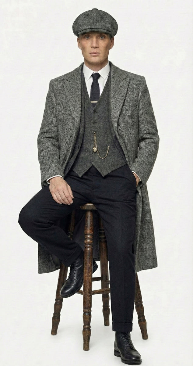 Mens Peaky Blinders Costume Thomas Shelby Costume Outfit – OvercoatUSA