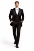 Mens Phantom of The Opera Tail Tuxedo Costume in Black