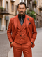Premium Red Groom Suit – Stylish Men’s 3-Piece Wedding Attire