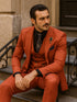 Premium Red Groom Suit – Stylish Men’s 3-Piece Wedding Attire