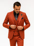 Premium Red Groom Suit – Stylish Men’s 3-Piece Wedding Attire