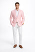 Mens Seersucker ~ Sear Sucker Two Button Pink Blazer