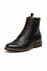 Mens Square Toe Lace Up Boots