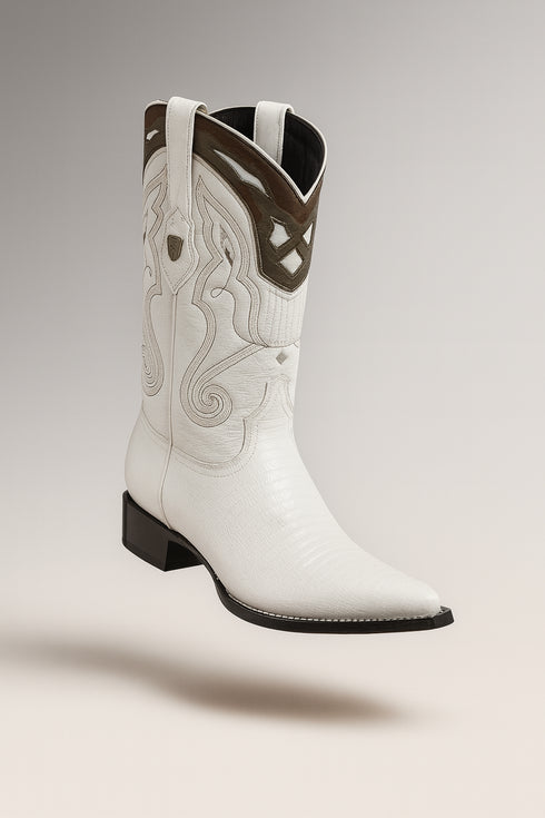 Men's Wild West Teju Lizard Skin 3X Toe Boots 29507