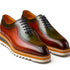 Stylish Two-Tone Brogue Oxford