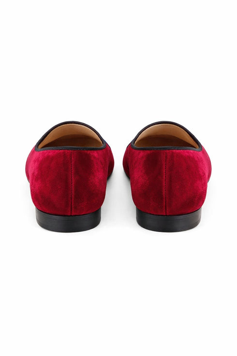 Men's Velvet Prom Shoe