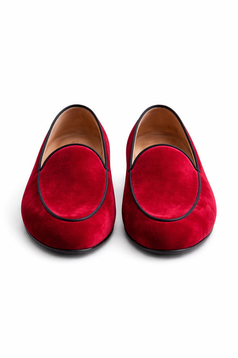 Men's Velvet Prom Shoe