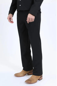Men's Western Sport Suit - Black