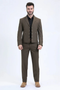 Men's Western Sport Suit - Brown