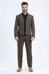 Men's Western Sport Suit - Brown