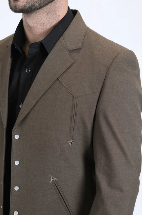 Men's Western Sport Suit - Brown