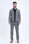 Men's Western Sport Suit - Grey