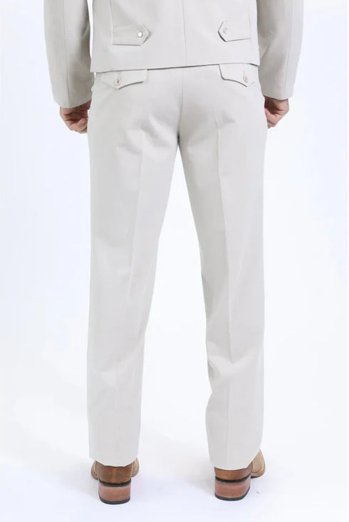 Men's Western Sport Suit - White