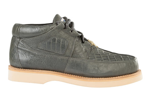 Men's Wild West Boots Caiman and Smooth Ostrich Skin Shoe 2ZA052809