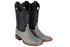 Men's Wild West Caiman Belly Skin Rodeo Toe Boots 281882