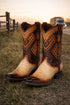Men's Wild West Caiman Belly Square Toe Boot 2768215
