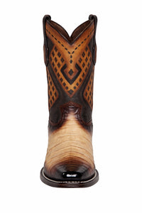 Men's Wild West Caiman Belly Square Toe Boot 2768215