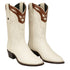 Men's Wild West Ostrich Skin J Toe Boots 29903-A