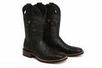 Men's Wild West Ostrich Skin Ranch Toe Boots 282503