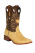 Men's Wild West Ostrich Skin Rodeo Toe Boots 281803
